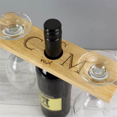 monogram bottle holder